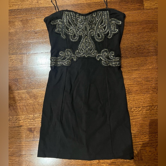 Free People Strapless Embellished Dress - Picture 1 of 2